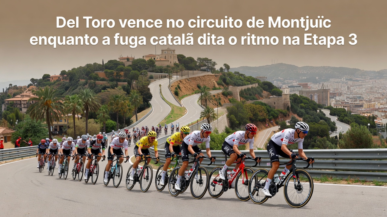 Del Toro vence no circuito de Montjuïc enquanto a fuga catalã dita o ritmo na Etapa 3