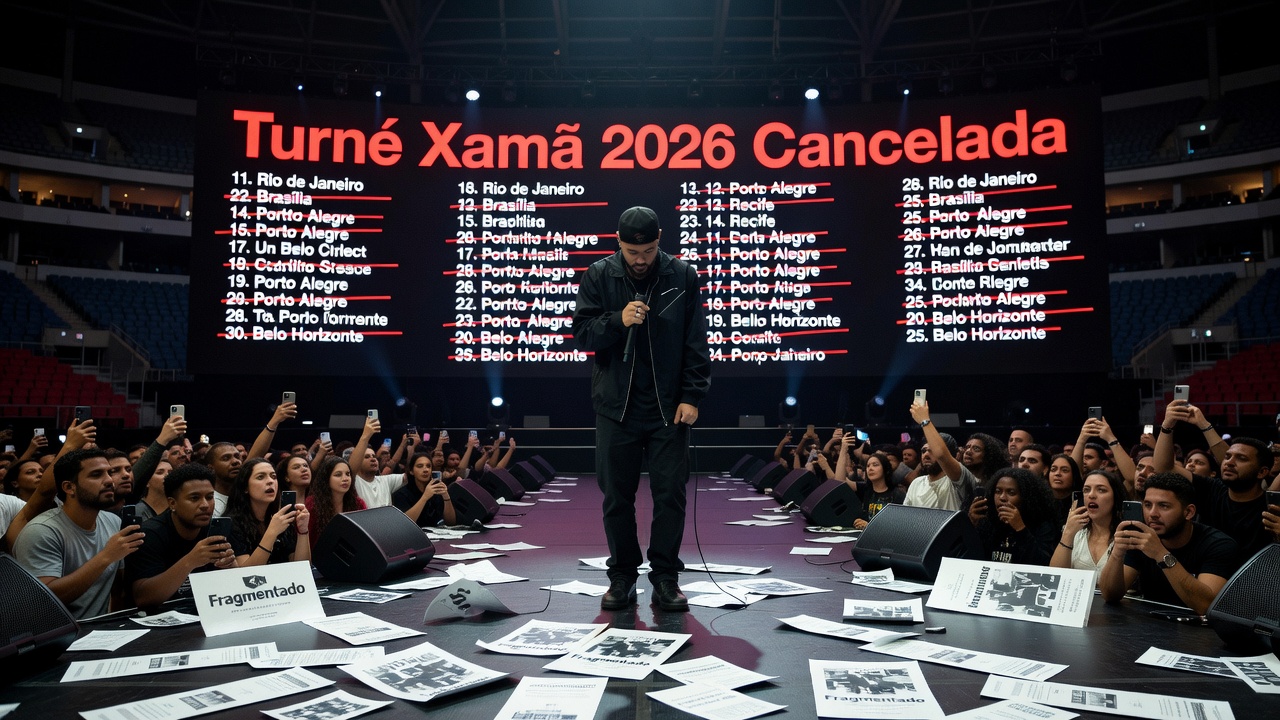 Xamã Cancela Turnê 2026 e Promete Reembolso Integral aos Fãs